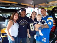 Charger vs Lions 12 16 07 Bolt Pride tailgate 003